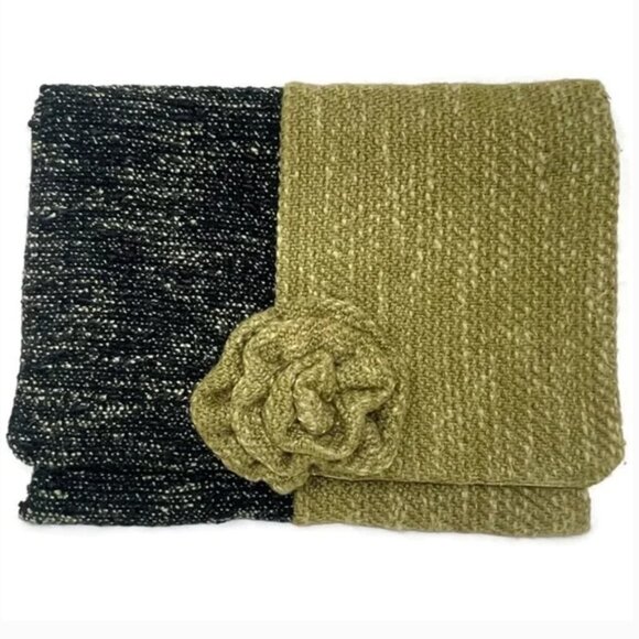 Hand Woven Lagenlook Clutch | NWT | Silk Lined | Bonnie Bartman